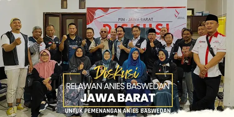 Berikut Poin Penting Relawan Anies Jawa Barat Saat Berdiskusi!