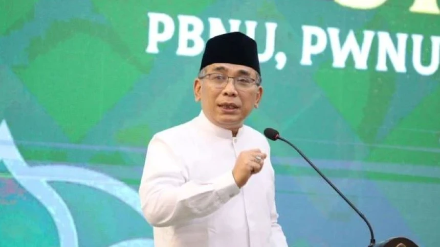 Gus Yahya Tegaskan PKB Bukan Representasi Politik NU