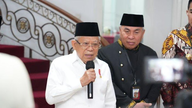 Ma'ruf Amin Tanggapi Jumlah Kematian Jemaah Haji Tembus 772 Orang