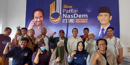 Relawan Al Insan Silaturahmi dengan NasDem Magetan dan Kenalkan Seluk Beluk Anies!