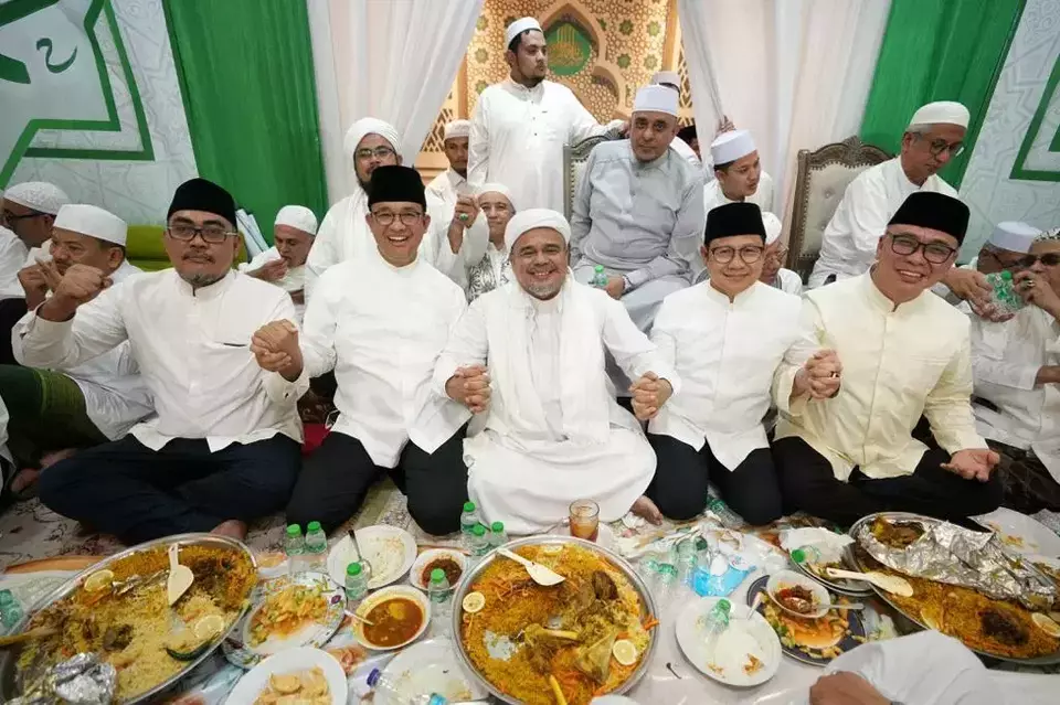 Bertemu dengan Rizieq Syihab, Anies-Cak Imin Sama Sekali Tak Bahas Politik