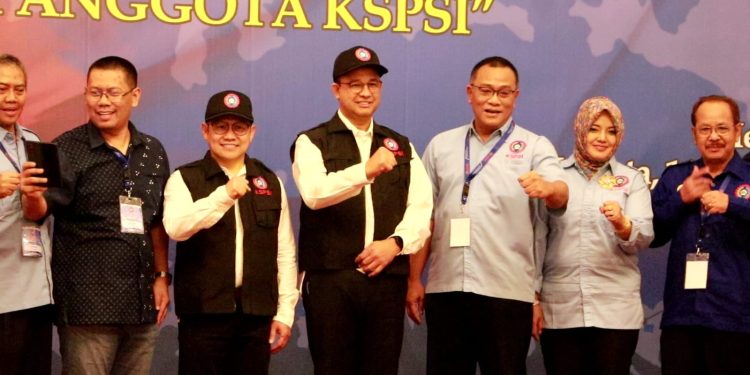 Buruh KSPSI Dukung Capres Koalisi Perubahan, Anies-Cak Imin Sampaikan Terima Kasih!