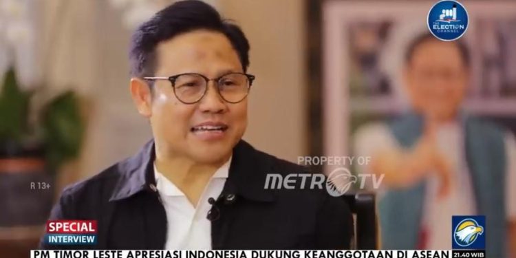 Merespon Gus Yahya, Cawapres Imin: Saya Sepenuh Hati untuk NU