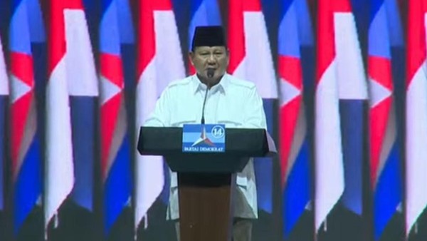 Prabowo Usai Demokrat Deklarasi Untuknya, Saya Akan All Out!