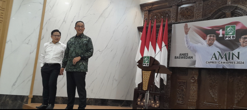 Tiba di PKB, Anies-Muhaimin Bahas Soal 3 Poin Pemenangan Pilpres