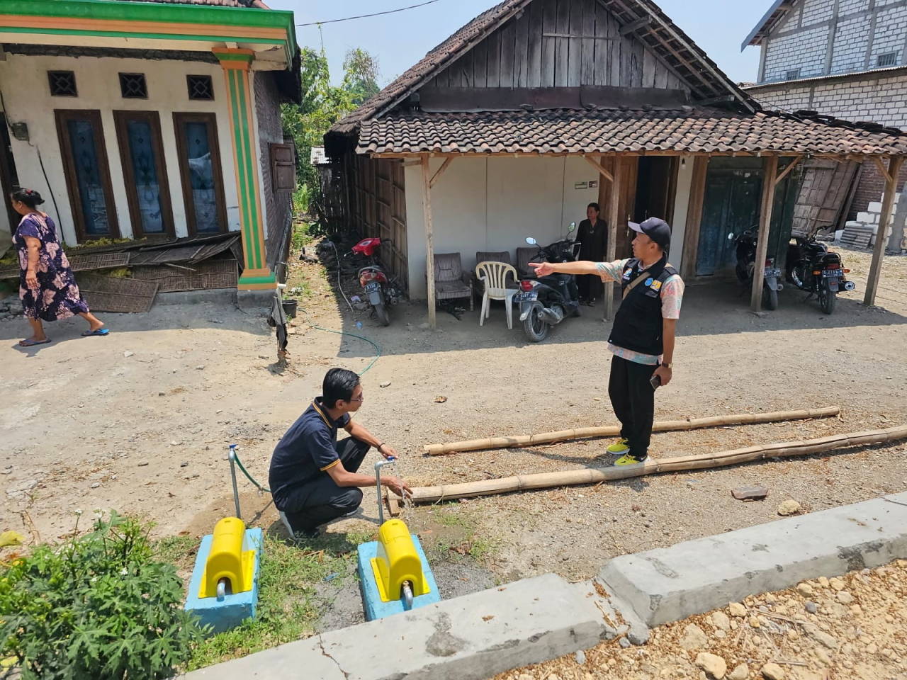 1.035 Saluran Rumah di Lamongan Terima Program HAMP untuk Ketersediaan Air Bersih