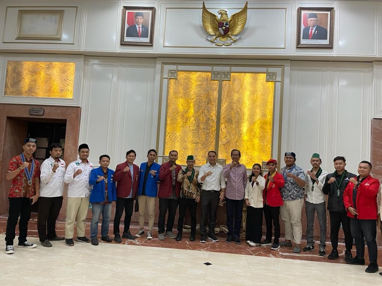 Cipayung Plus Surabaya Koordinasi dengan Wali Kota dan Ketua DPRD Sambut Momen Sumpah Pemuda