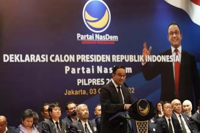 Setahun Deklarasi Anies, Kini NasDem Siap Daftarkan ke KPU