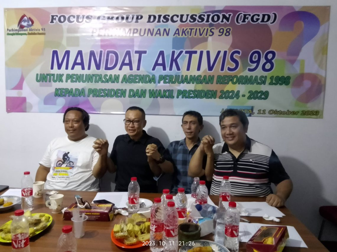 Aktivis 98 Tegaskan Pasangan AMIN Sejalan dengan Reformasi