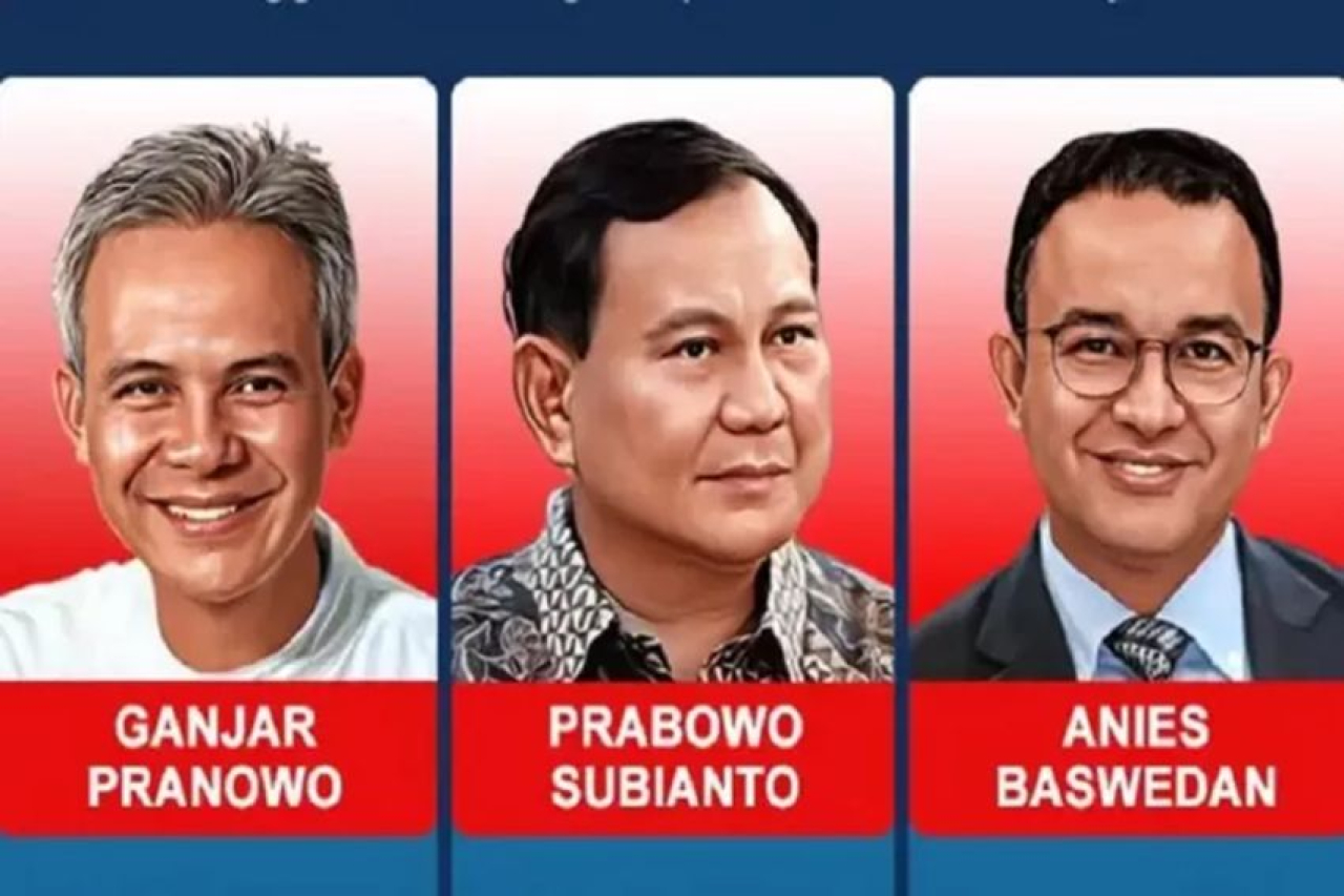 Survei Presisi: Berikut Hasil Elektabilitas Ganjar, Prabowo dan Anies