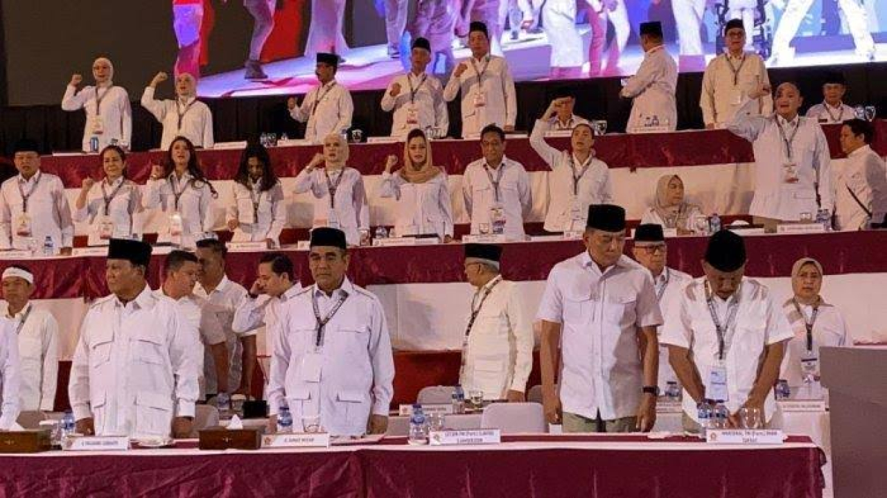 Viral, Prabowo Bilang "Ndasmu Etik" dalam Acara Rakornas Gerindra