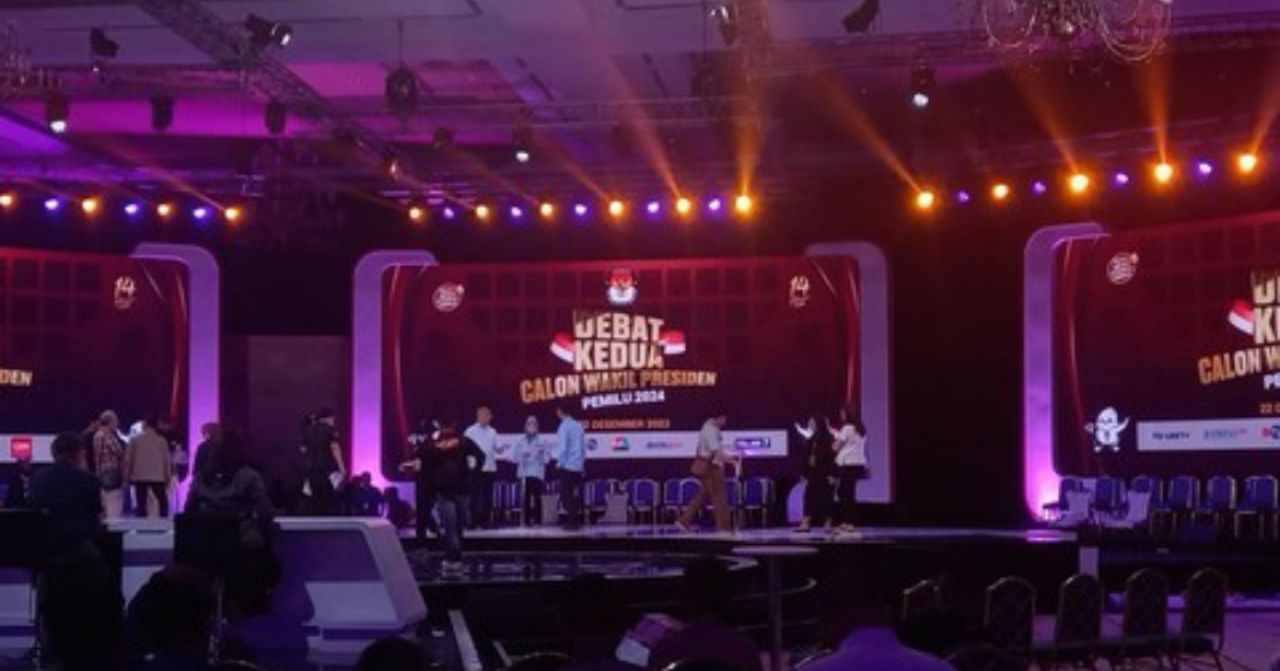 Menilik Suasana Panggung Debat Cawapres Beberapa Jam Lagi!