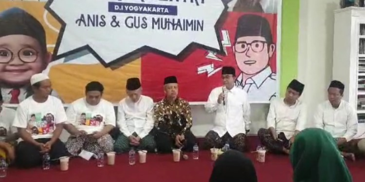 Anies Kunjungi Yogyakarta, Diskusi dengan Disabilitas dan Lakar Santri