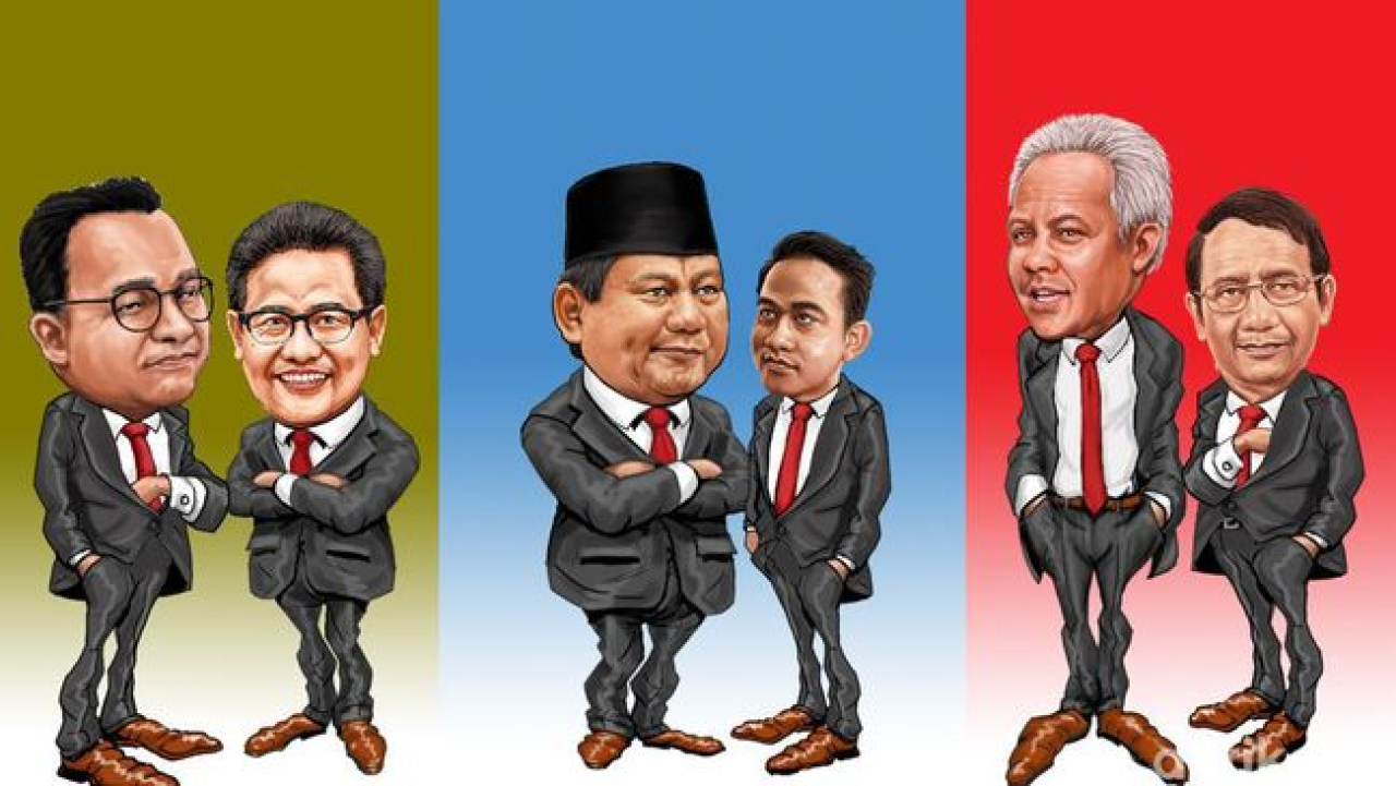 Survei Indikator: Prabowo Masih Unggul Paling Atas