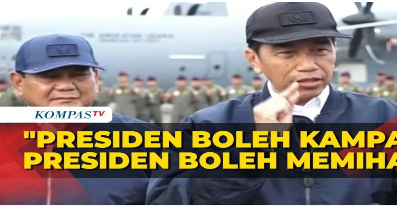 Presiden Jokowi: “Saya Boleh Memihak”