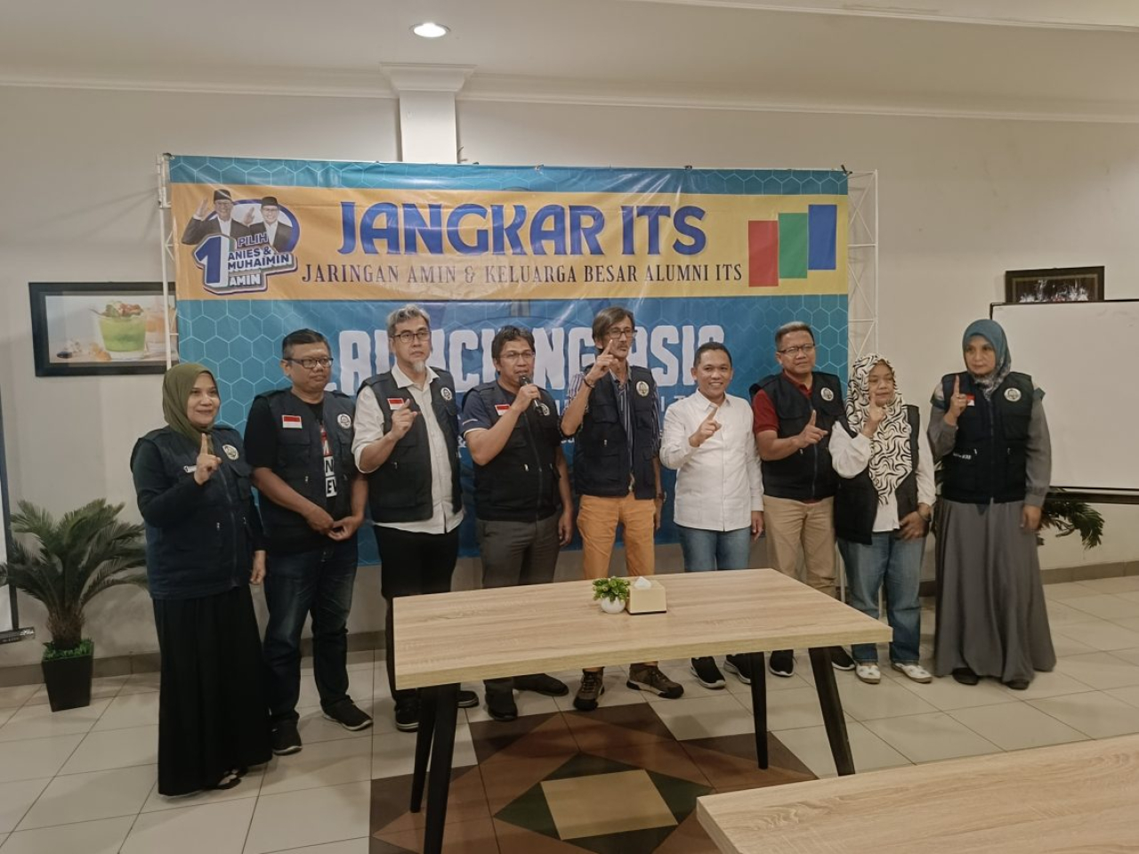 Jangkar ITS Kawal Suara AMIN, Launching Aplikasi Asic