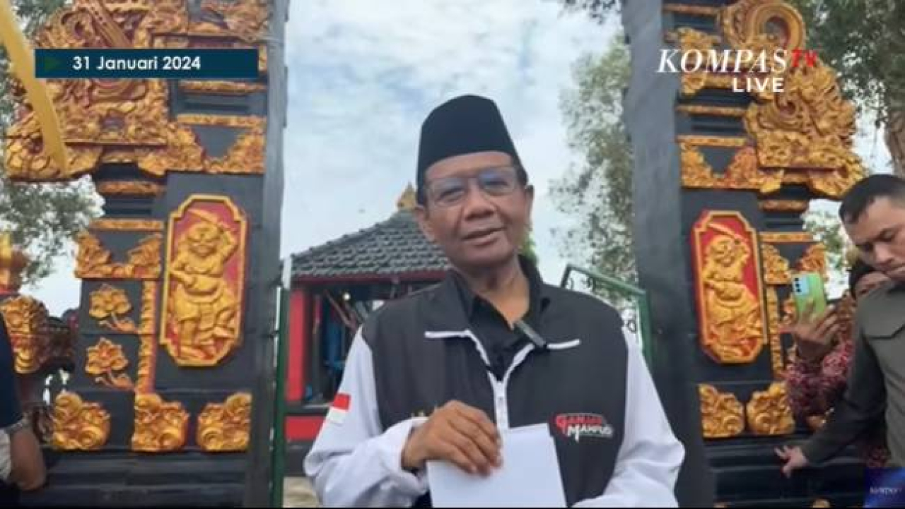 Respon Putusan DKPP, Mahfud: Ketua KPU Harus Diberhentikan