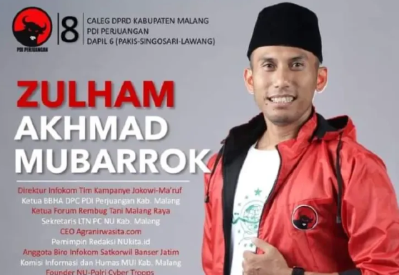 Caleg PDIP Dapil II, Mantan Jurnalis yang Siap Duduk di DPRD Kabupaten Malang