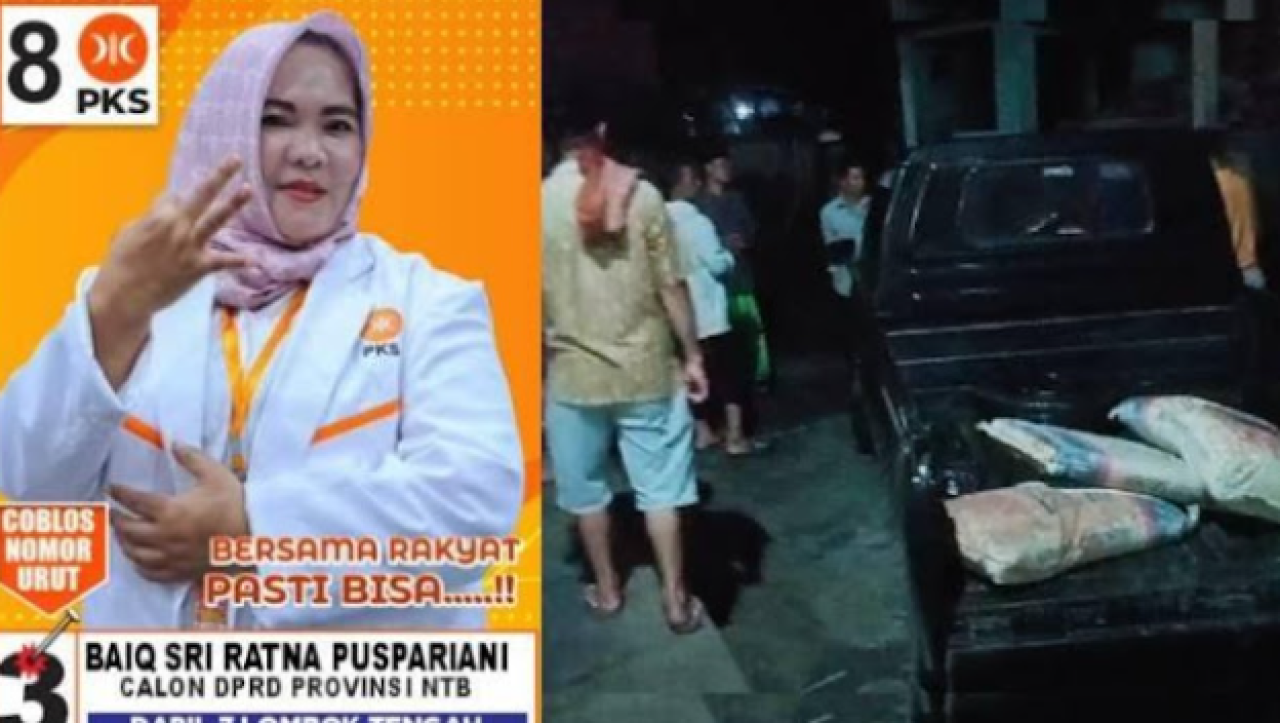 Viral! Caleg PKS Tarik Bantuan Semen Masjid diduga Karena Perolehan Suara Sedikit