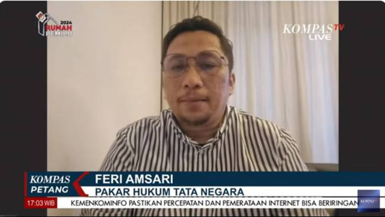 Anak Mantu Jokowi Masuk Bursa Pilkada, Feri Amsari: Konstitusi Ini Bukan untuk Keluarga