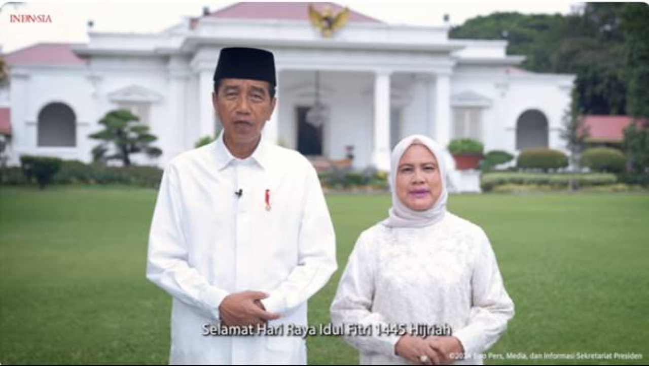 Idul Fitri, Jokowi: Momen Rajut Persaudaraan dan Silaturahmi