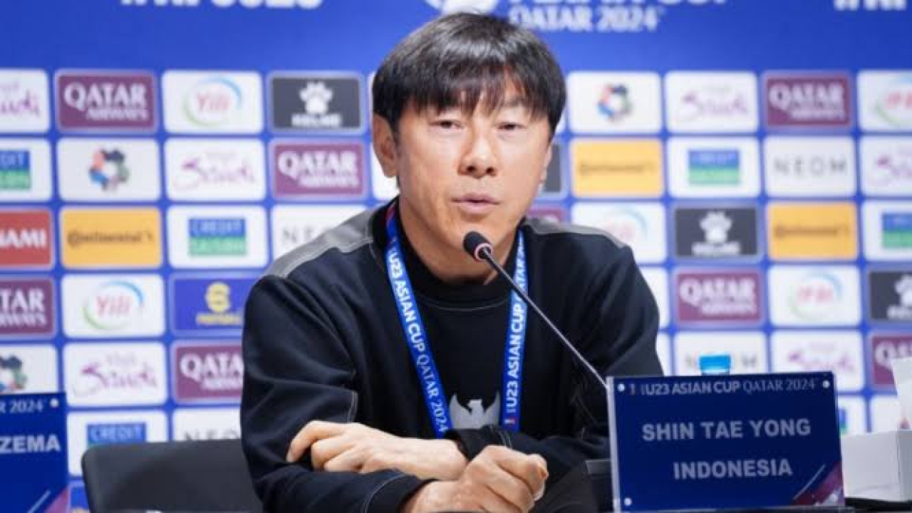 Shin Tae-yong Minta Anak Asuhnya Percaya Diri di Piala Asia U-23 2024