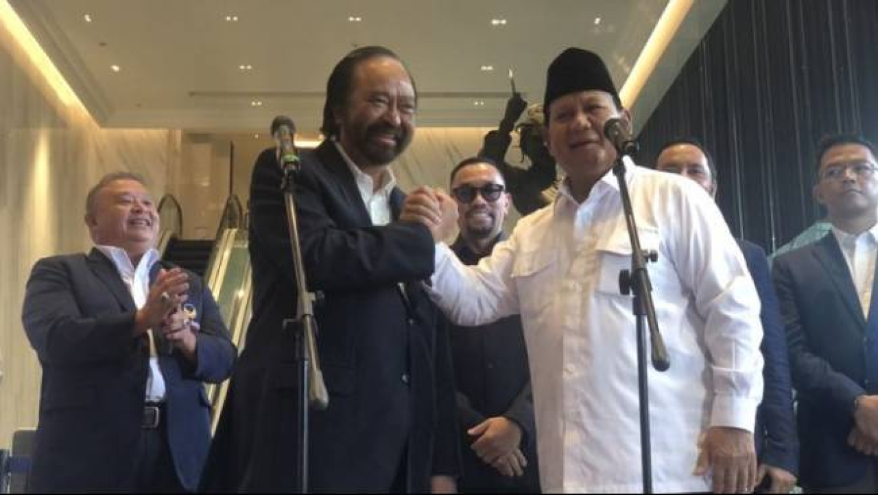 Paloh Ngaku Sungkan Minta Jatah Menteri ke Prabowo