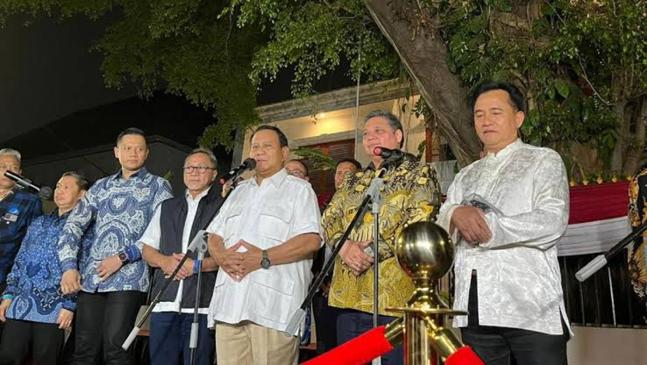 Parpol Koalisi Indonesia Maju Setuju Prabowo Adakan Penambahan Menteri