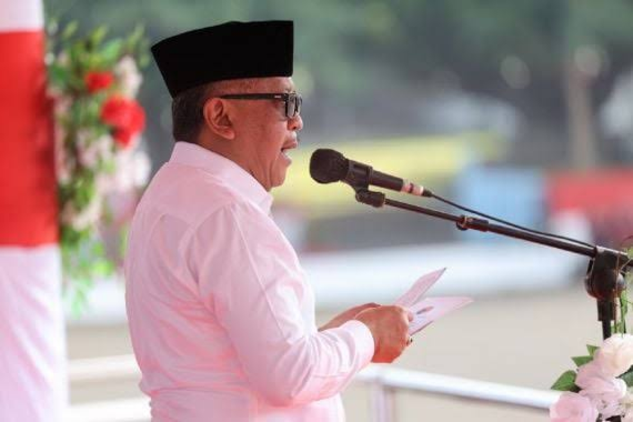 Hasto Bacakan Amanat Usai Megawati Batal Hadir Upacara Hari Kesaktian Pancasila