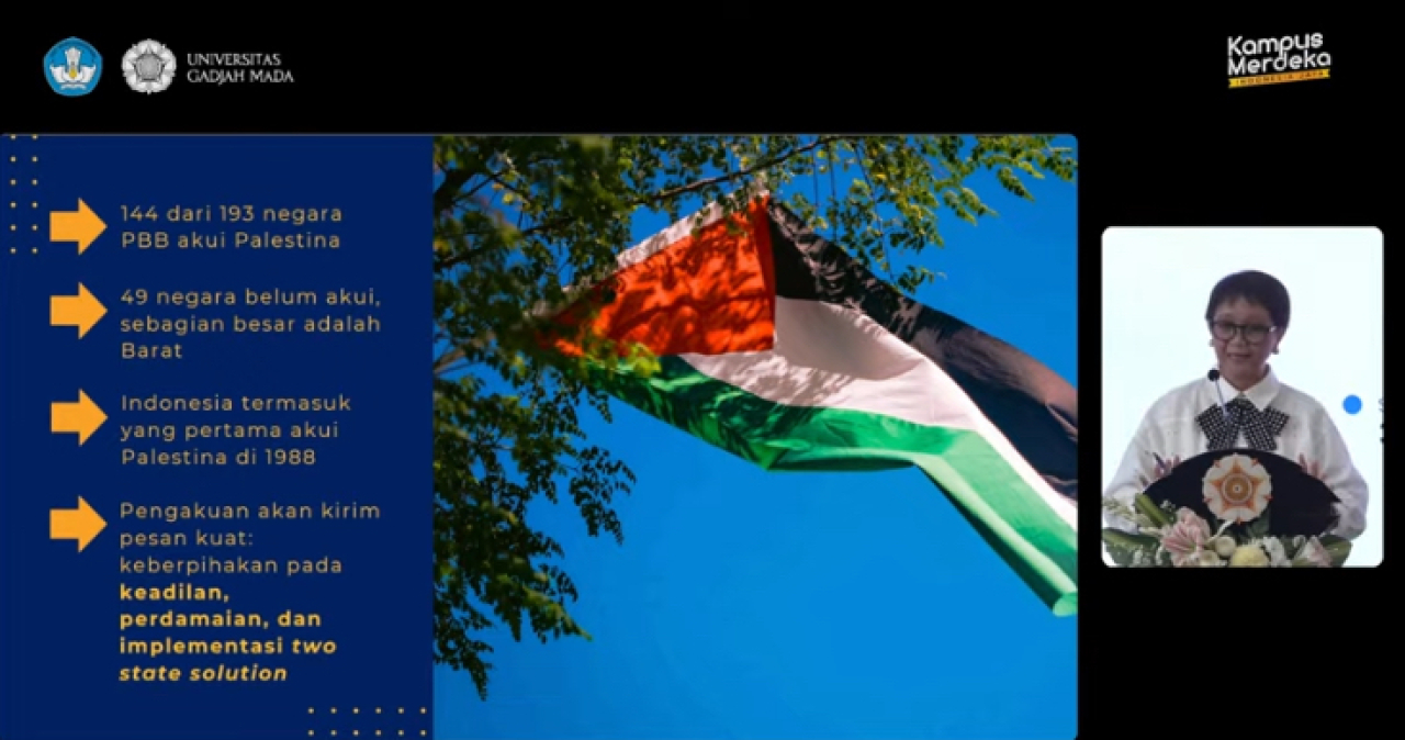 Retno Marsudi: Israel Memiliki Tujuan Meniadakan Pengungsi!