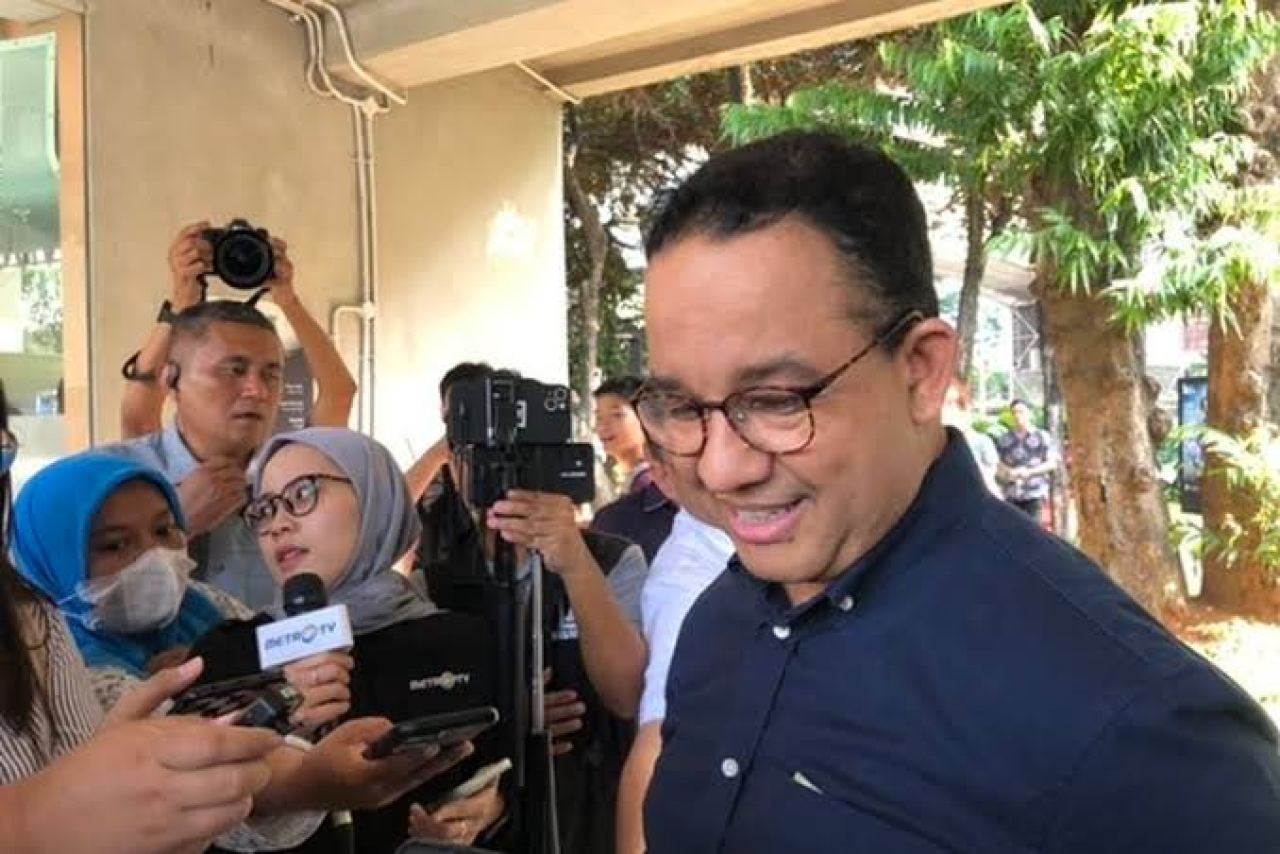 Anies Baswedan Saat di Taman Literasi: Semua Fasilitas Harus Dijaga!