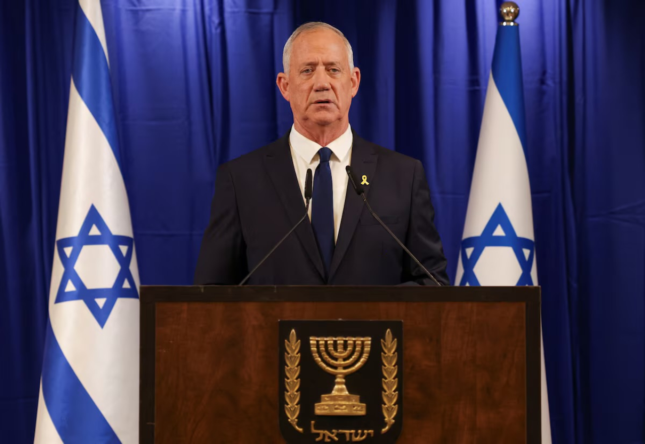 Menteri Israel Benny Gantz Mundur dari Pemerintahan!