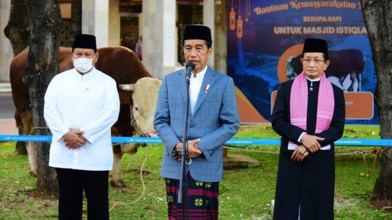 Presiden Akan Salat Iduladha di Simpang Lima Semarang, Serahkan Sapi 1,23 Ton
