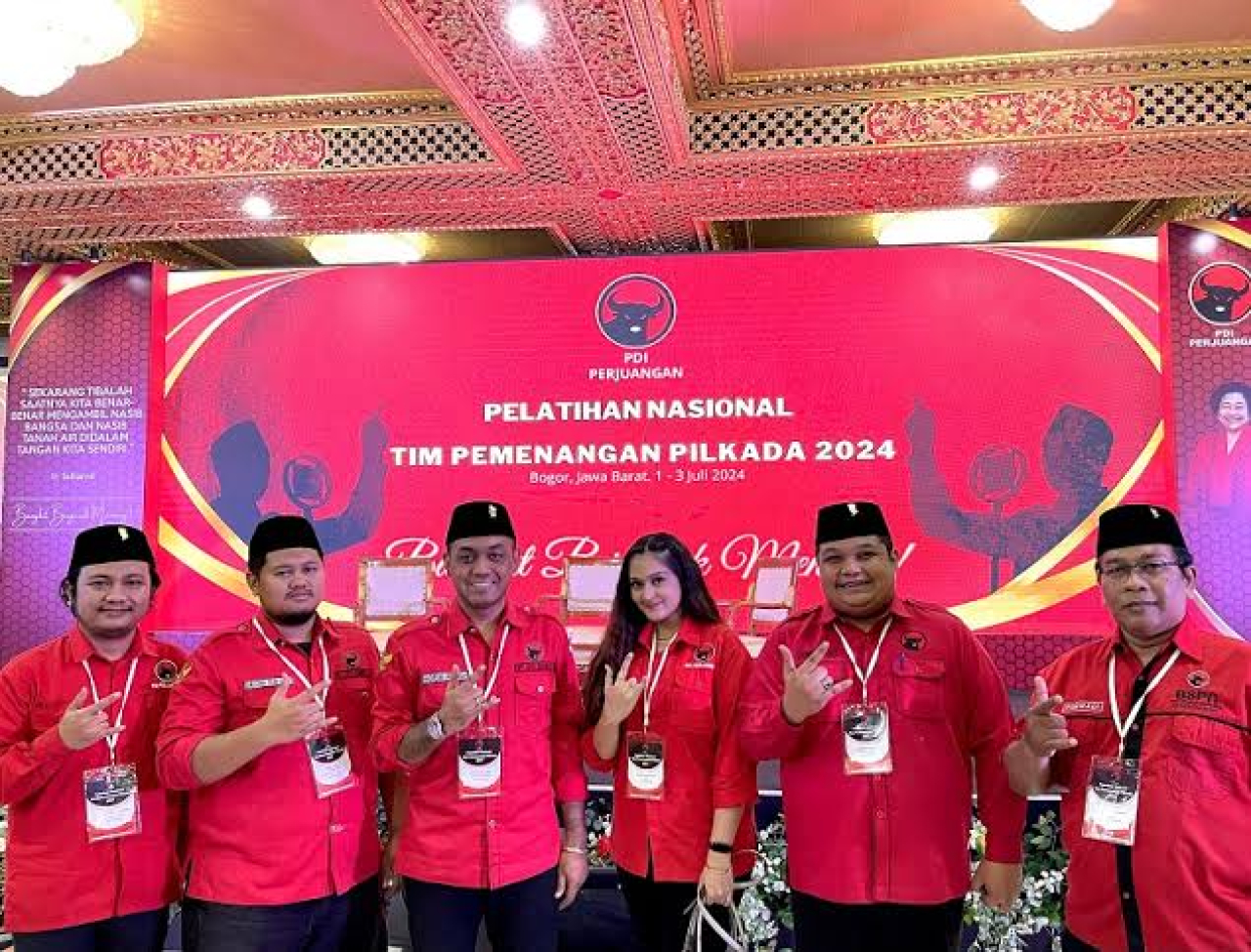 Tim Pemenangan Pilkada PDIP Ikut Pelatihan Nasional, Siap Menangkan Er-Ji!