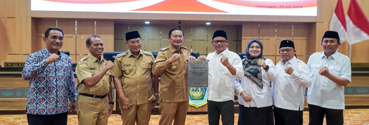 Rancang Perubahan Kebijakan Umum, APBD dan KUA Lamongan 2024 Disetujui!