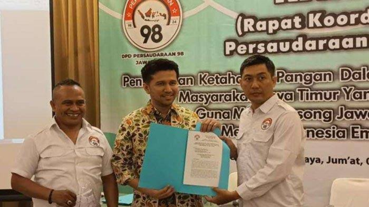 DPD Persaudaraan 98 Jatim Dukung Khofifah-Emil di Pilkada Mendatang