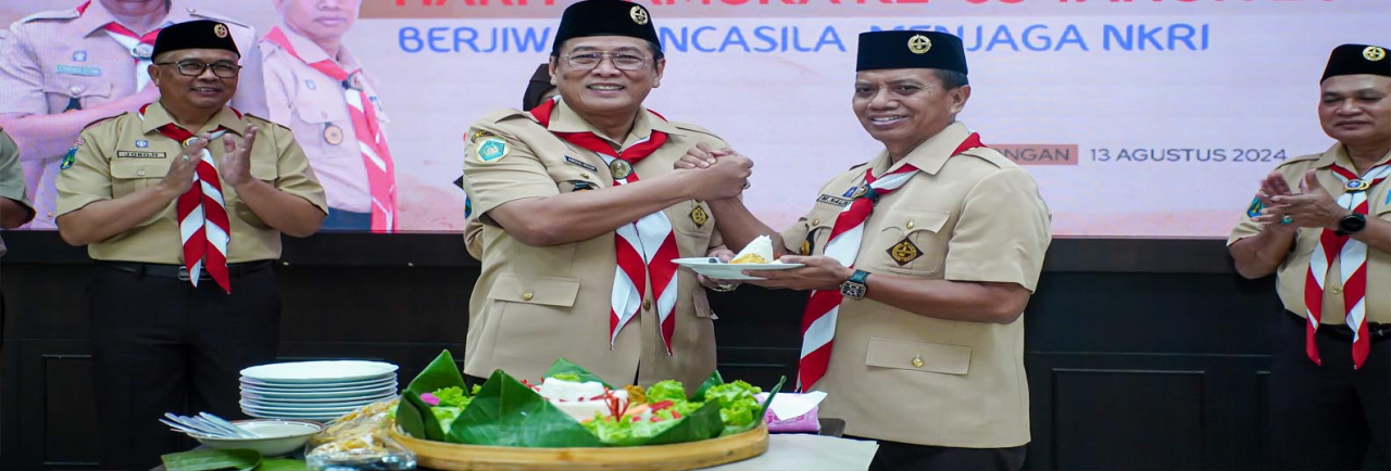 Pramuka Lamongan Optimis Cetak Pemimpin dengan Karakter Pancasila