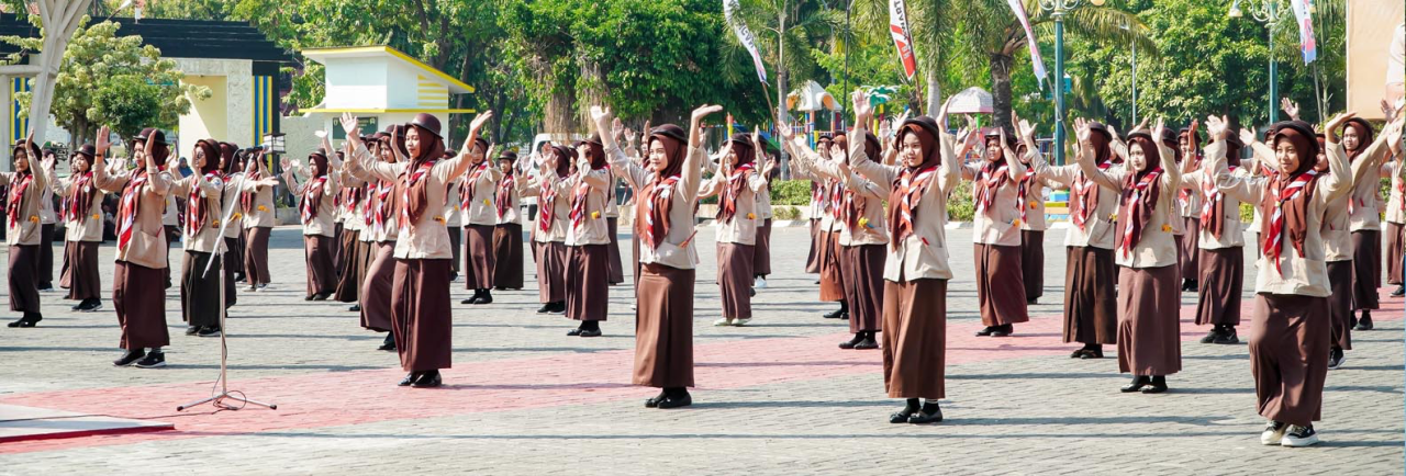 Pramuka Lamongan Tunjukkan Eksistensi di HUT-63: Siap Cetak Generasi Muda Unggul