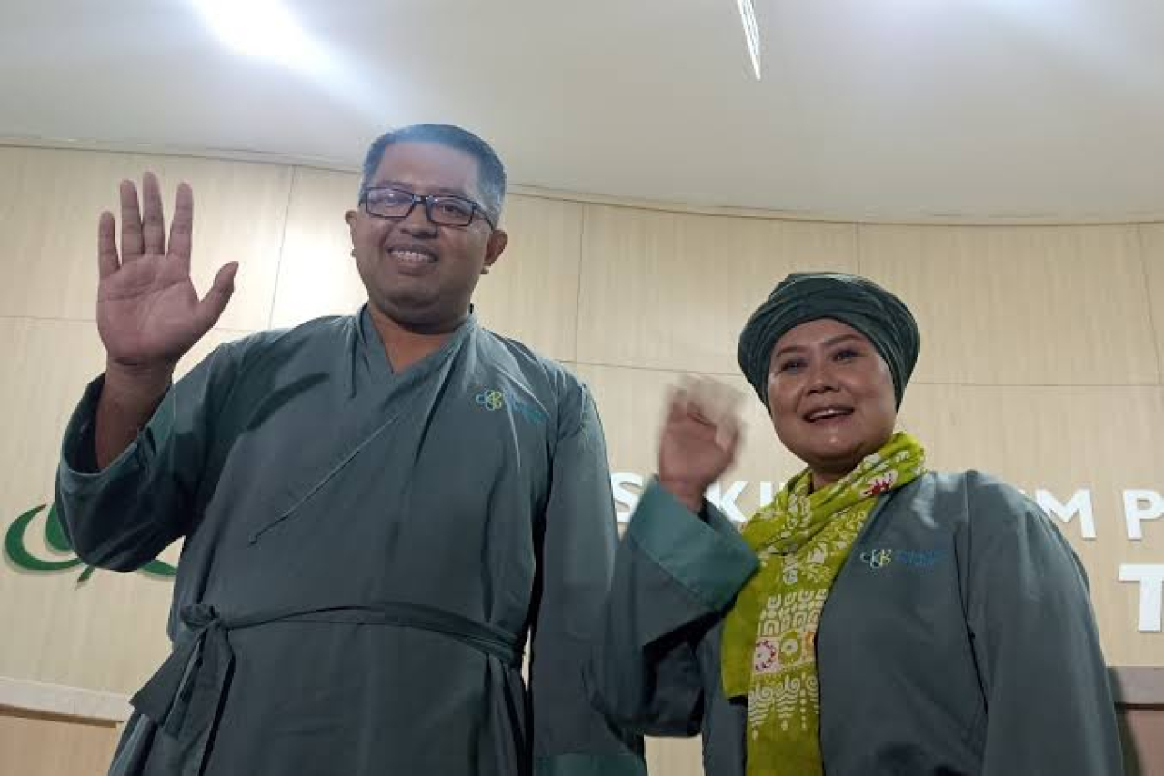 Resmi Diusung PKB di Pilkada Jatim, Lukmanul-Luluk Periksa Kesehatan di RS Fatmawati Jakarta