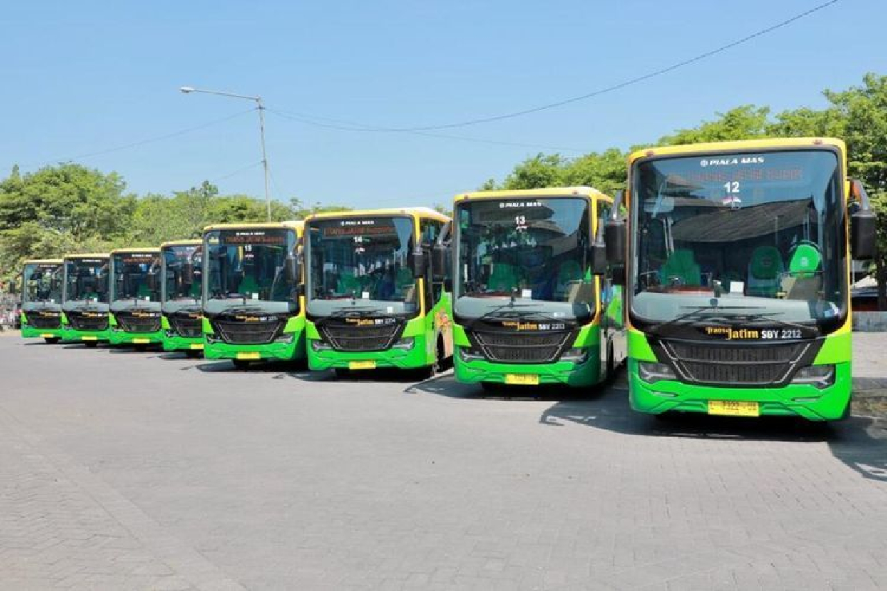 Berikut Jalur yang Dilalui Bus Trans Jatim Koridor V Surabaya-Bangkalan