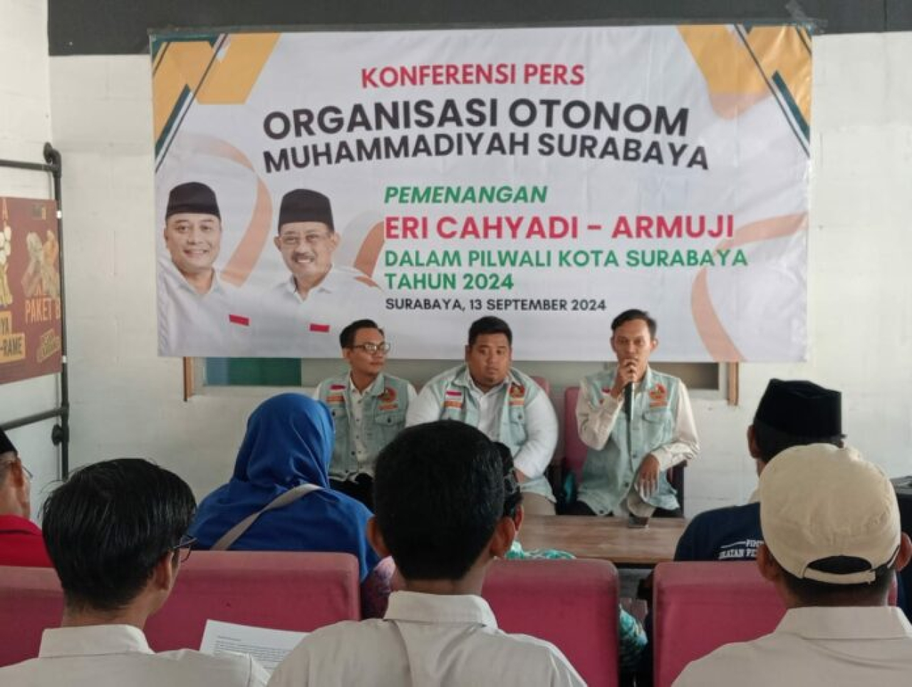 Pemuda Muhammadiyah Surabaya Deklarasikan Dukungan ke Eri-Armuji