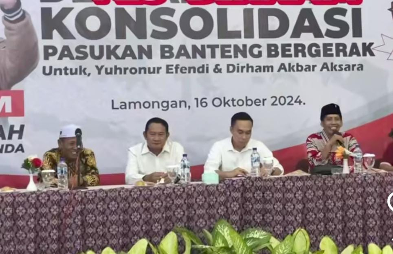 Deklarasi Relawan Pasukan Banteng Bergerak: Dukungan Penuh untuk Yes-Dirham di Pilkada Lamongan 2024