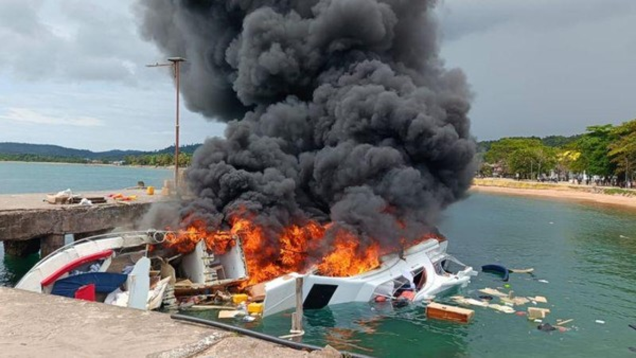 Speedboat yang Mengangkut Benny Laos Meledak, ABK Mengaku Lihat Orang Mencurigakan