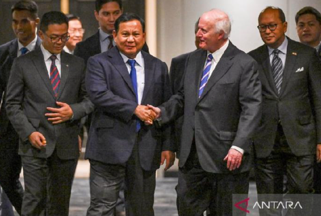 Prabowo Bertemu Pemegang Kekuasaan Amerika Serikat