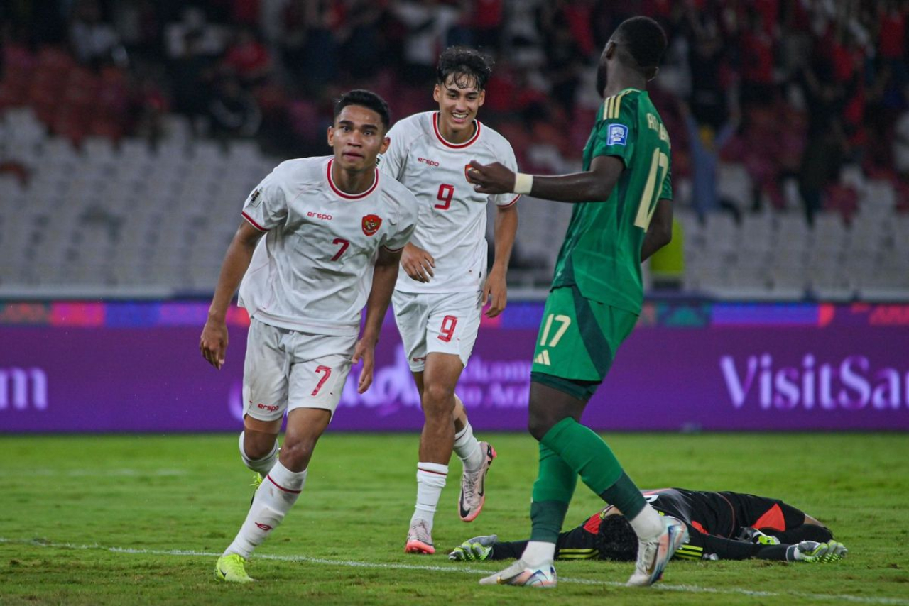 Indonesia Tundukkan Arab Saudi 2-0, Marselino Bersinar di GBK