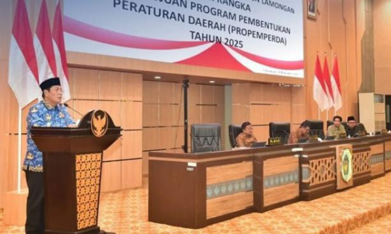 Propemperda 2025: Langkah Strategis Kabupaten Lamongan Wujudkan Regulasi Berkualitas