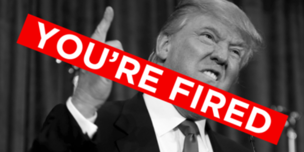 You Are Fired!!!