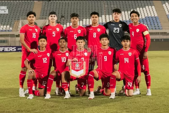 Garuda Muda Akan Hadapi Korea Selatan di Grup C Piala Asia U-17 2025