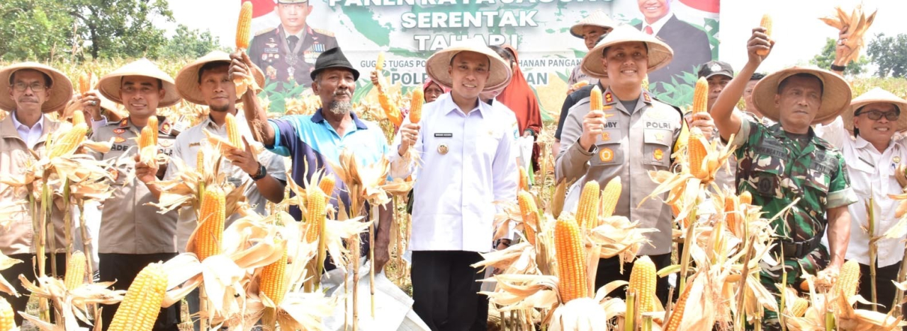 Pemkab Lamongan Dukung Target 1 Juta Hektar Lahan Jagung lewat Panen Raya