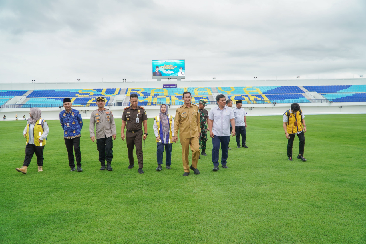 Stadion Surajaya Diresmikan Presiden Prabowo